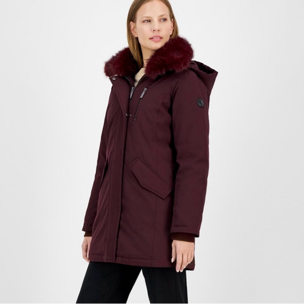Michael Kors Puffer Jacket with removable hood DOWN COAT NEW with Tags